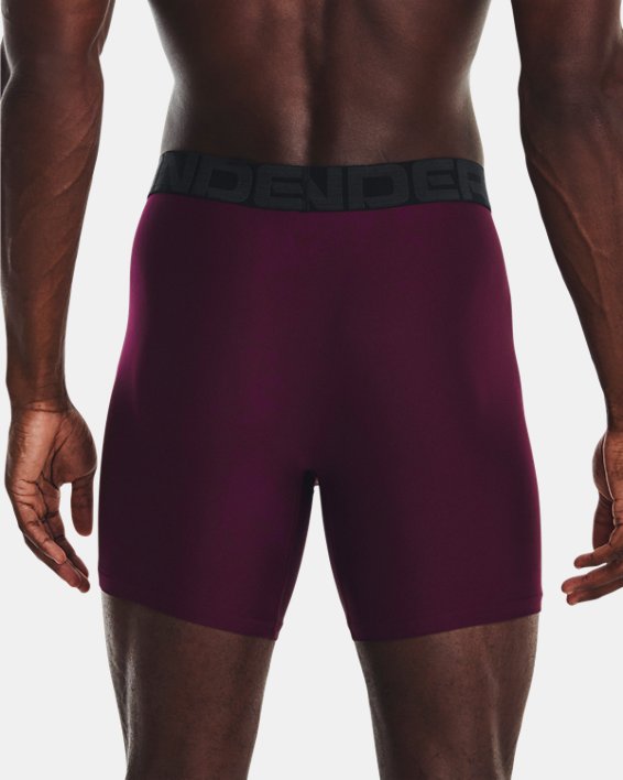 Men's UA Tech™ 6" Boxerjock®, Purple, pdpMainDesktop image number 1